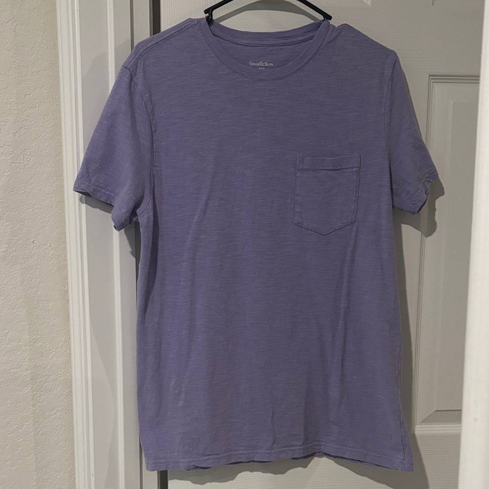 Goodfellow & Co Men's Lavender Short Sleeve Tee
